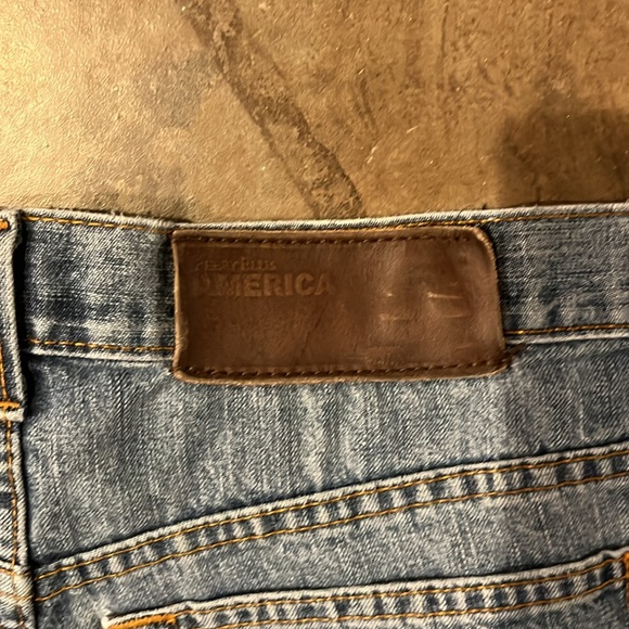 Vintage previously hemmed Perry Ellis America jeans, 34x27 - Picture 9 of 10